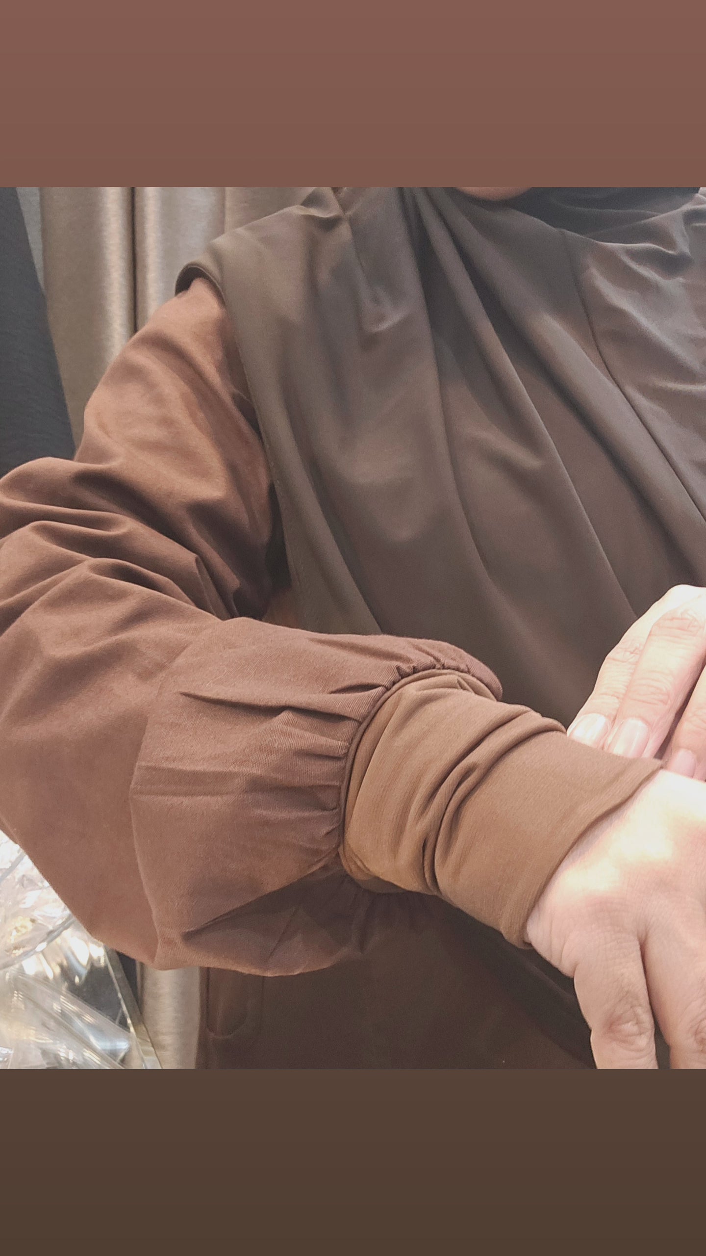 Ihram Pantsuit ~ brown