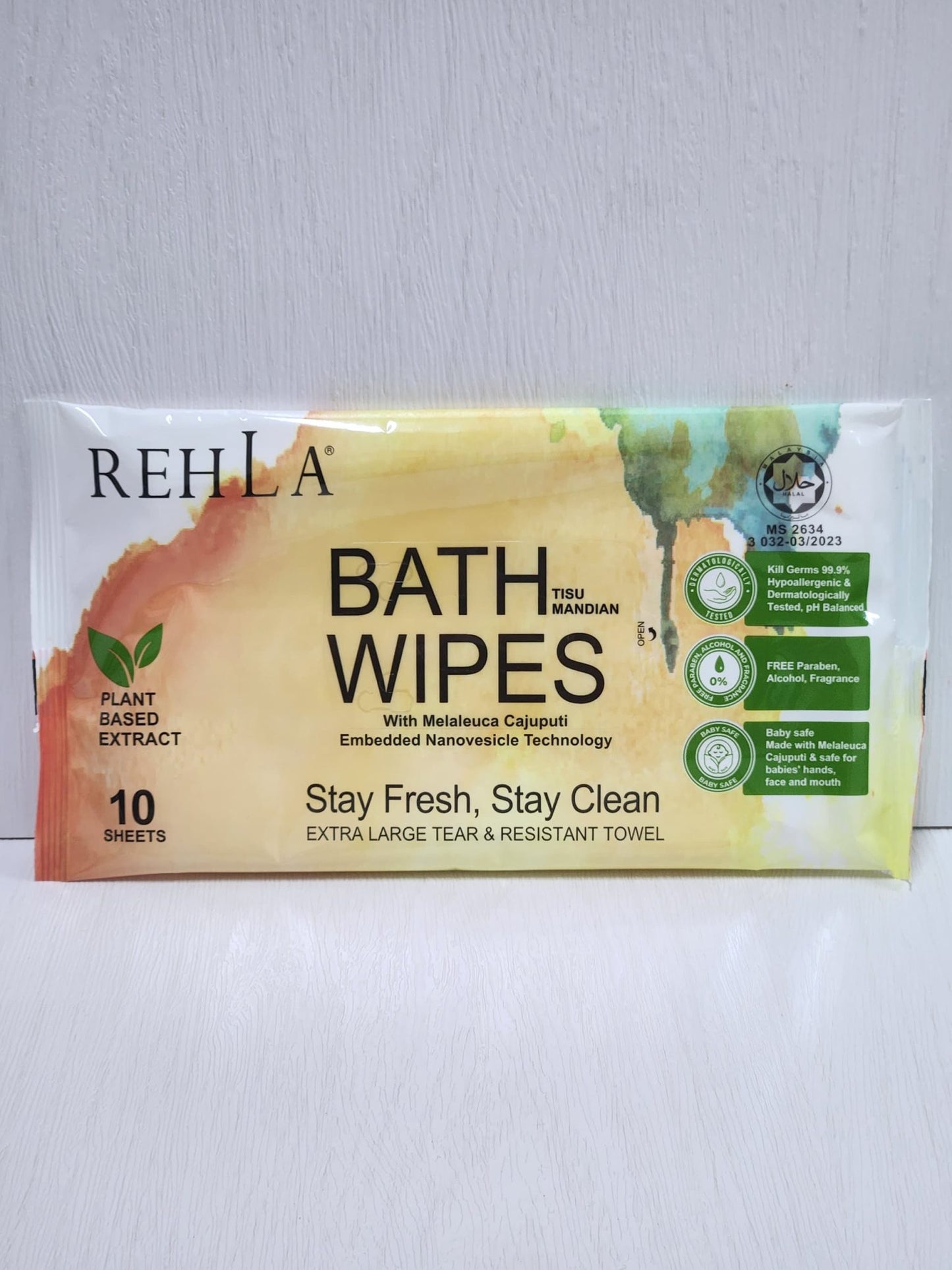 Rehla Bath Wipes