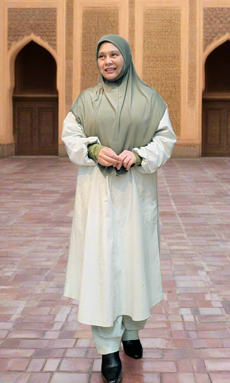 Ihram Pantsuit B ~ light green
