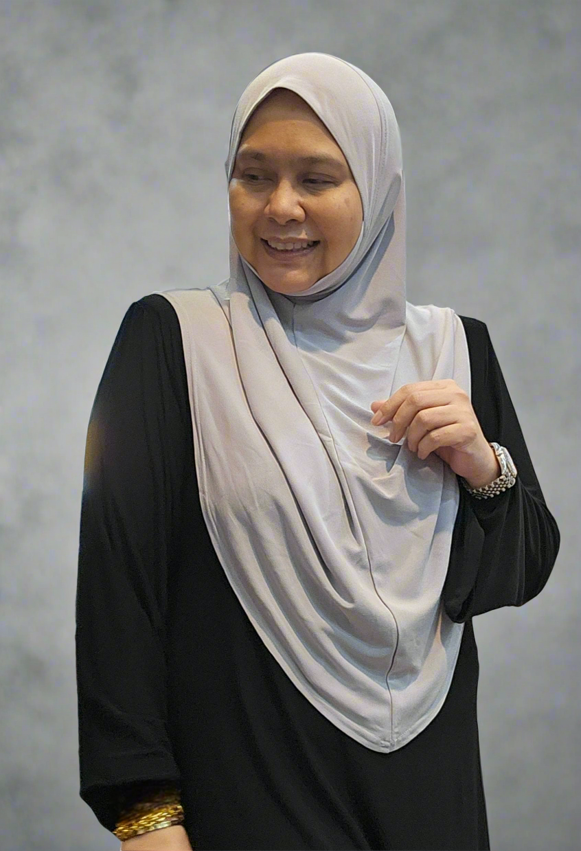 Tudung Tulip 3.0 Moss Crepe