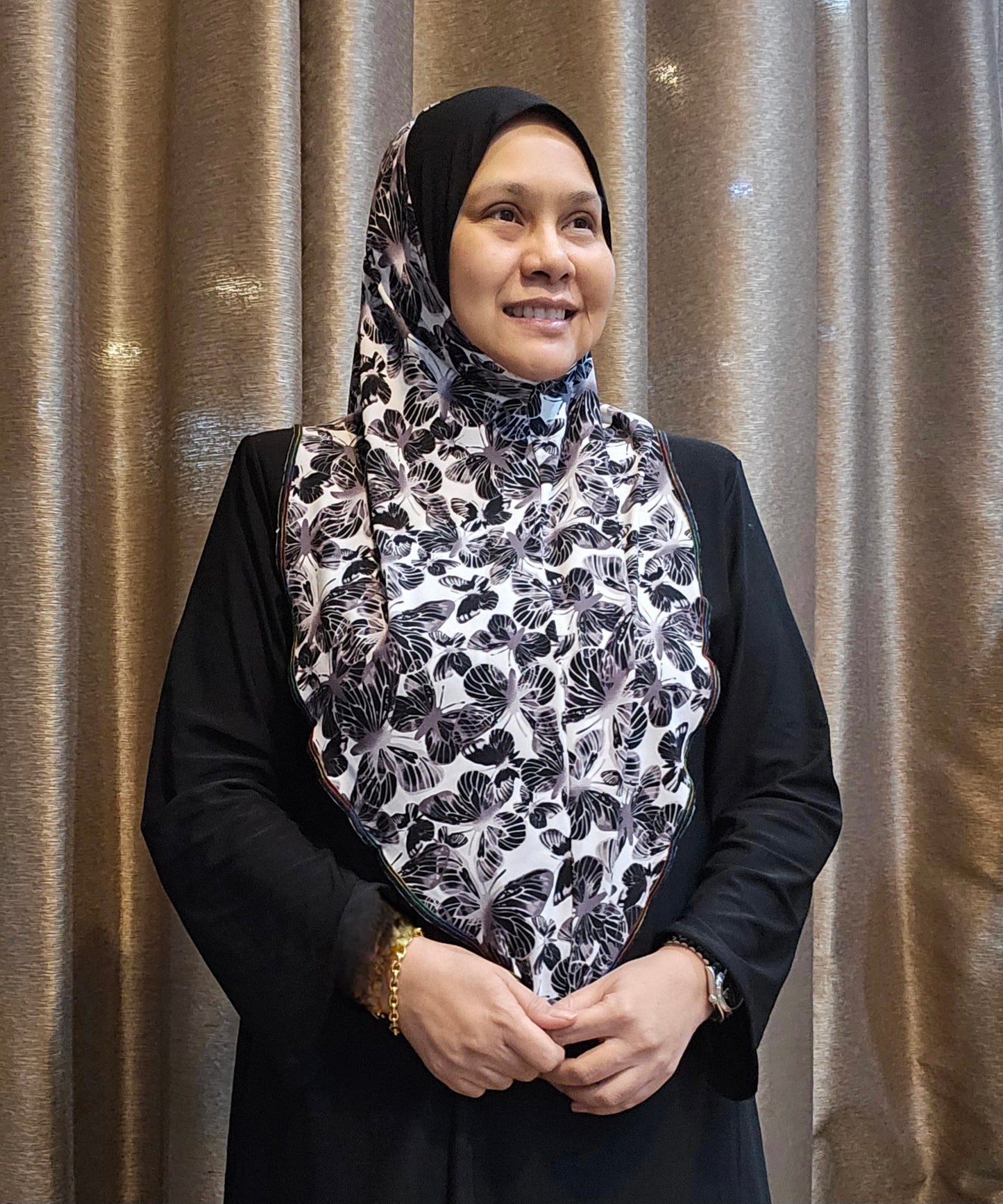 Tudung Innara Munawwarah Wings(Lycra)