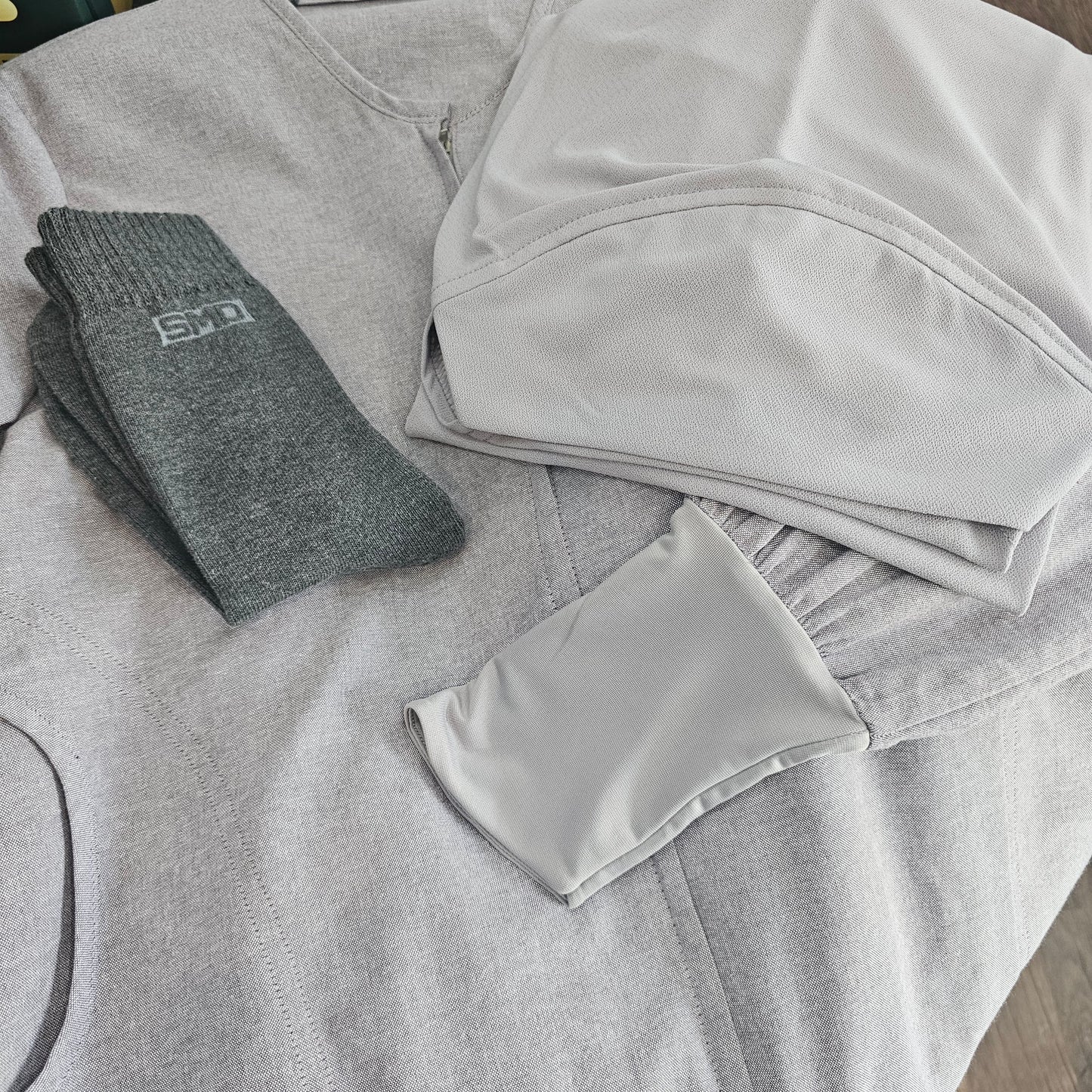 Ihram Pantsuit B ~ Purplish Grey