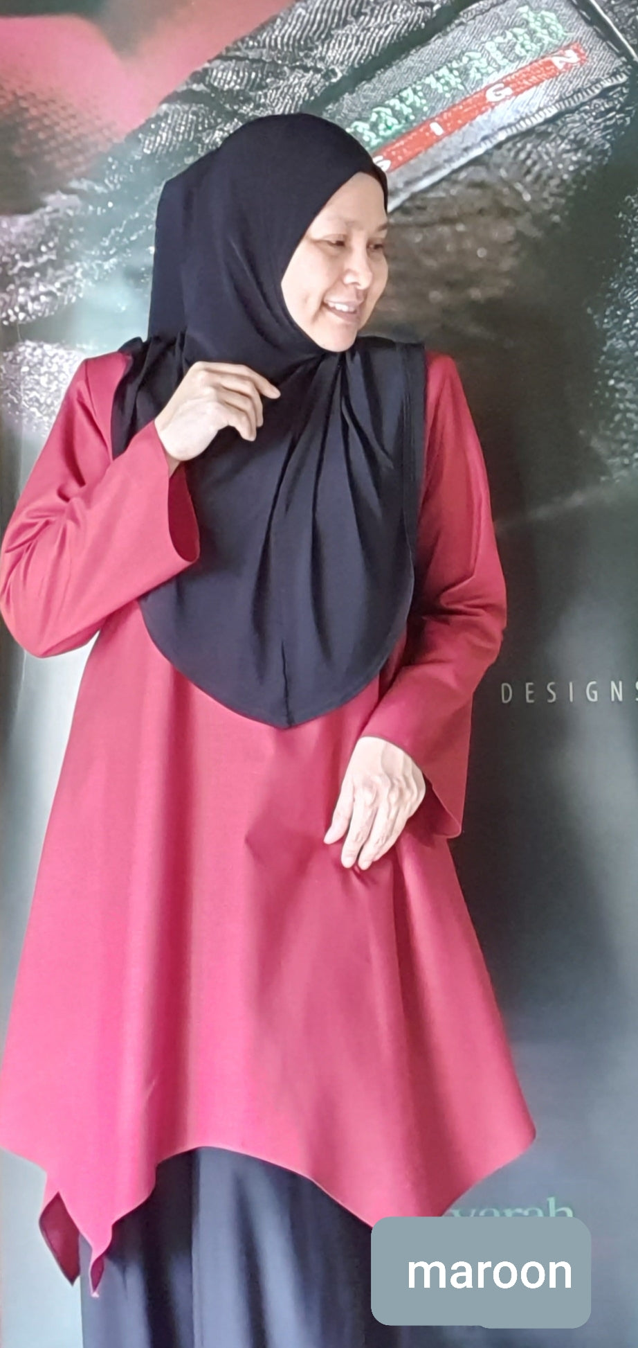 Tunic Mawar 3 - Plain Italian Linen