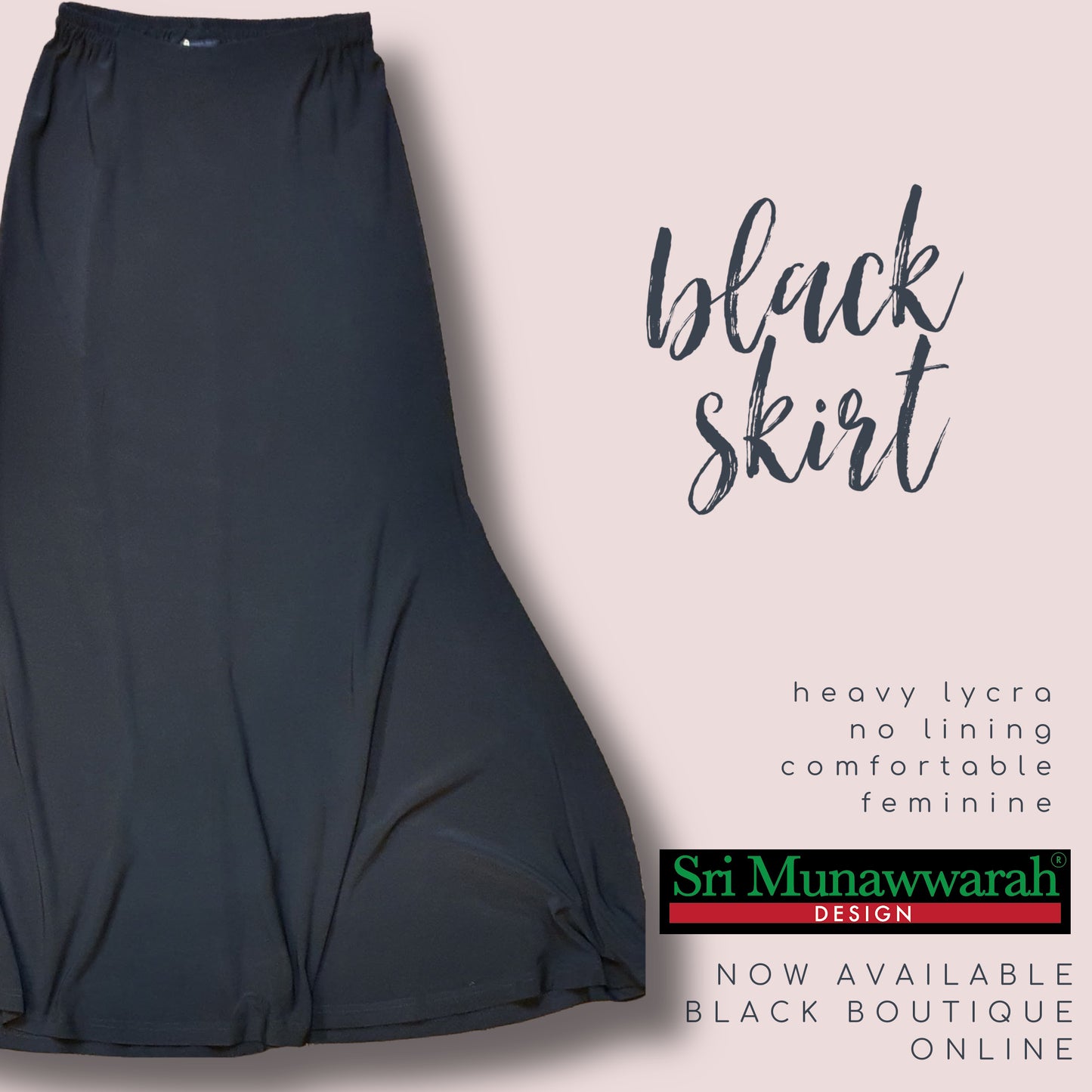 Plain Munawwarah Skirt NP
