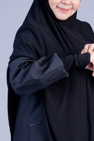 Ihram Pantsuit for Ladies - Black
