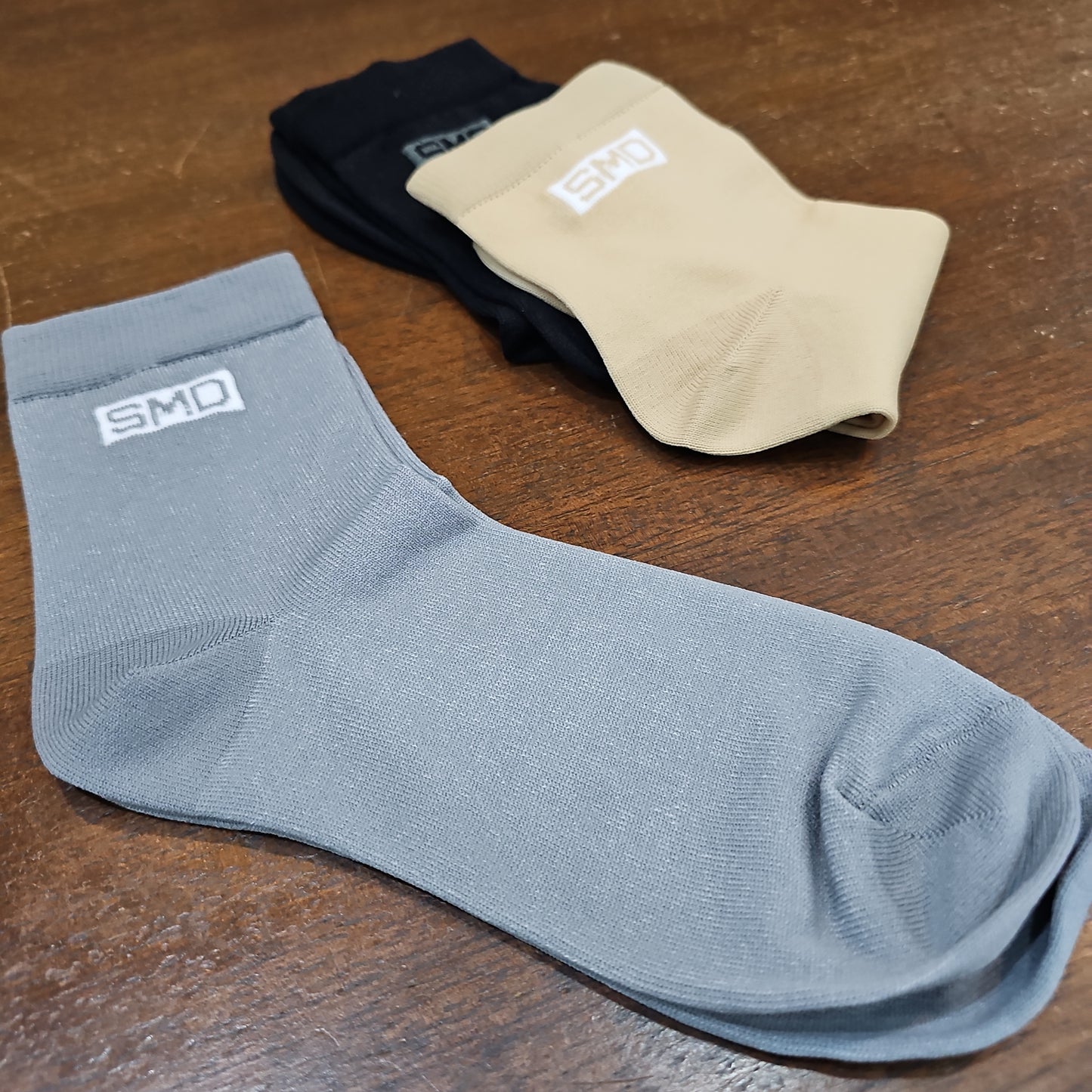 Short Nylon Socks - set of 3
