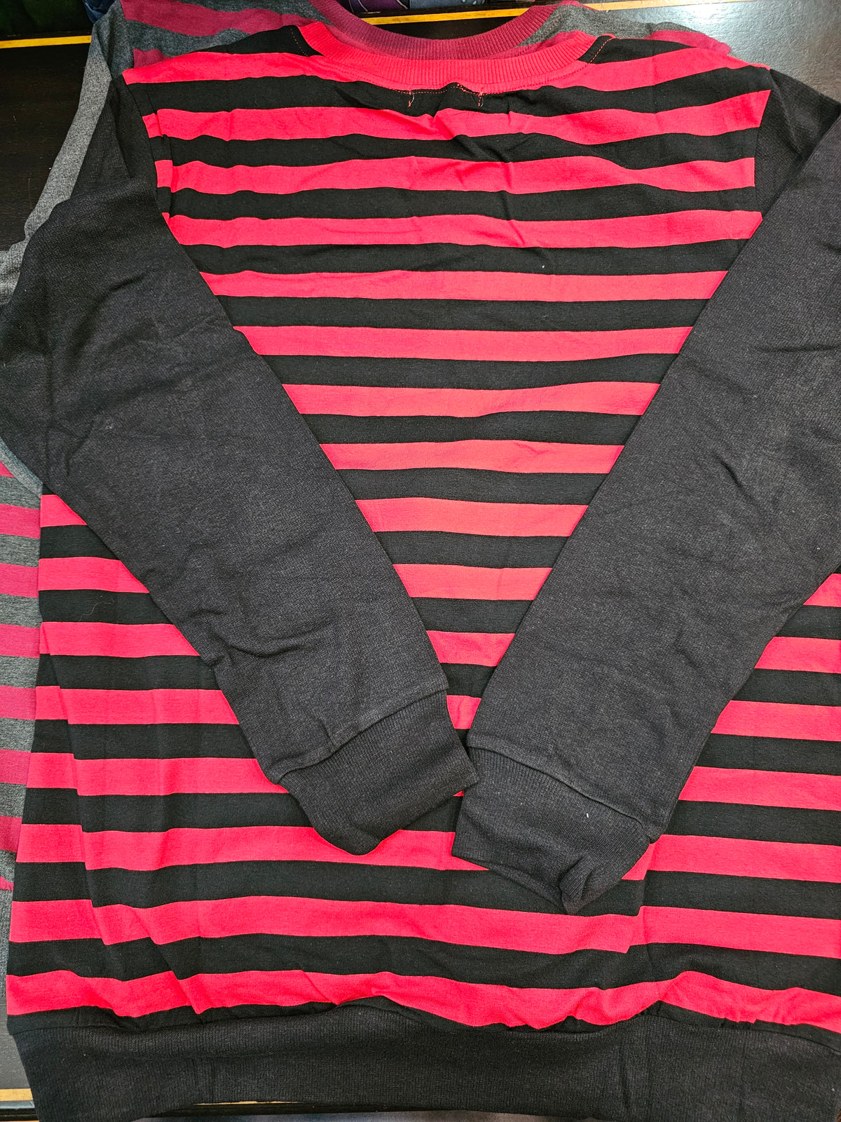 Striped Back Long Sleeve T-shirt
