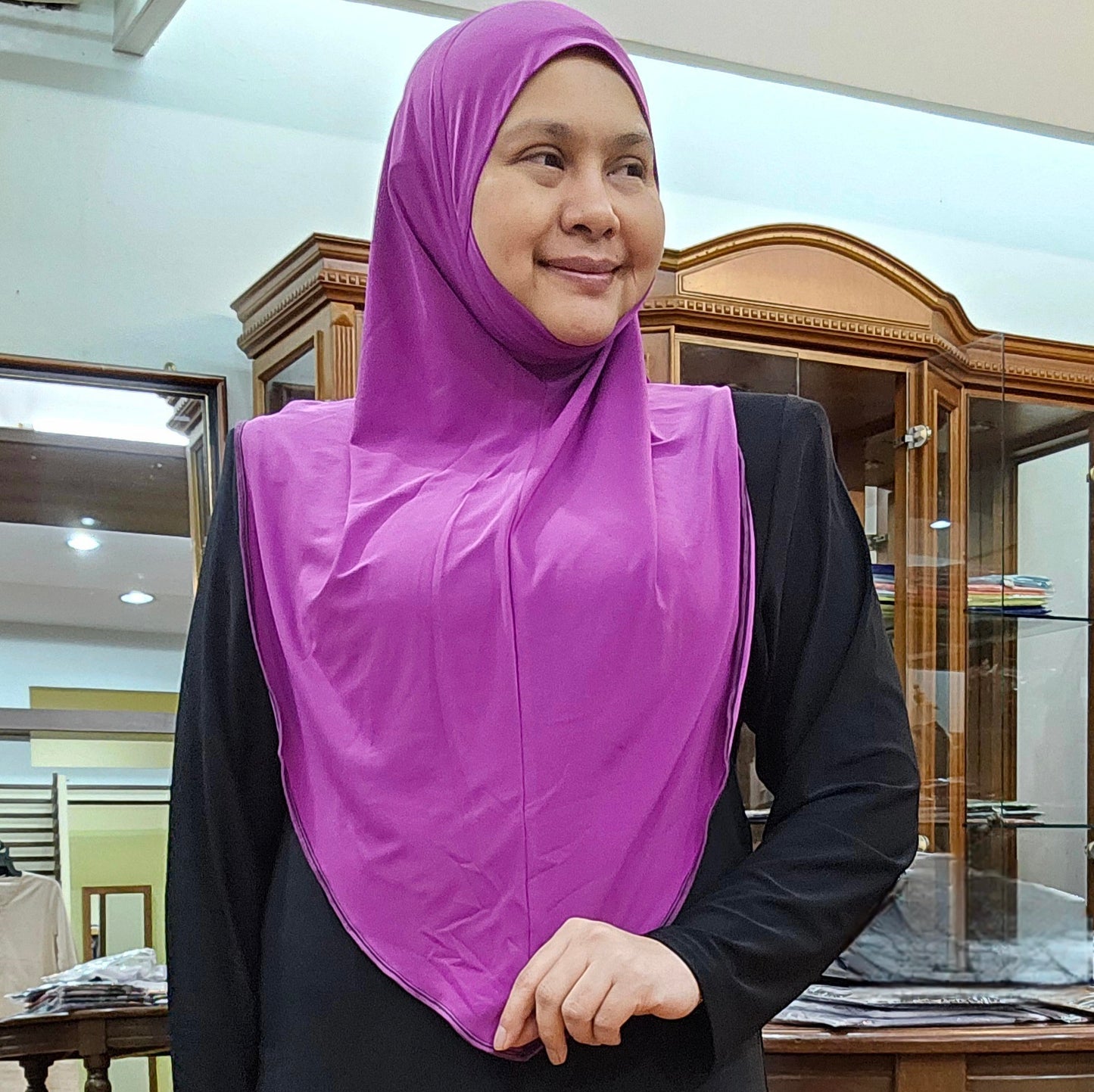 Tudung Innara Munawwarah lycra