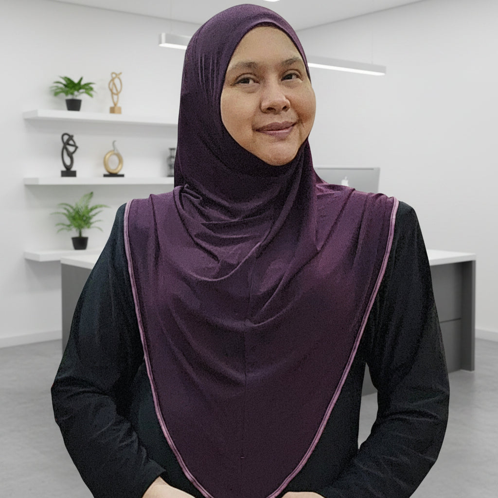 Tudung Innara Munawwarah lycra
