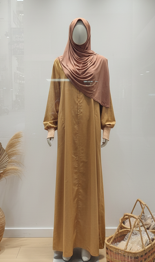 Cuffed Cotton Maxi 3.0