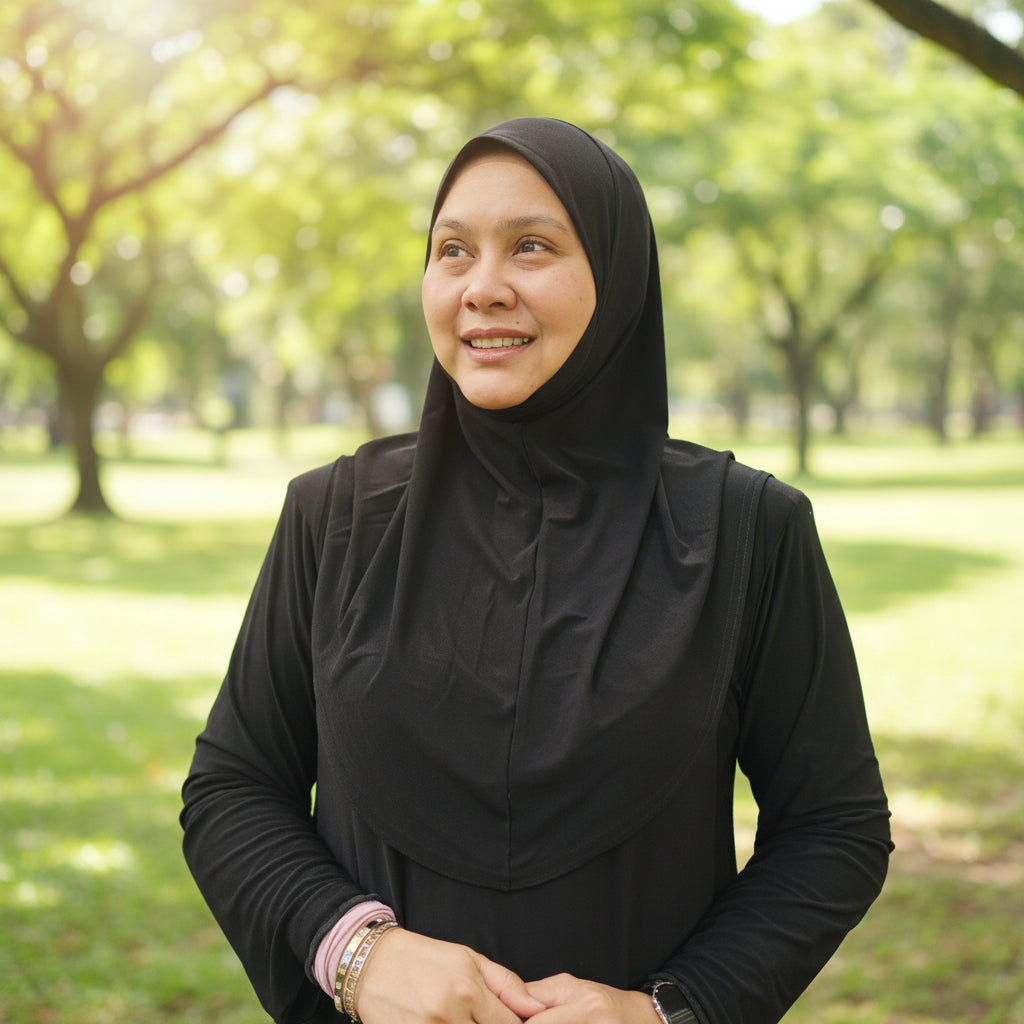 Tudung Ixora (Lycra)