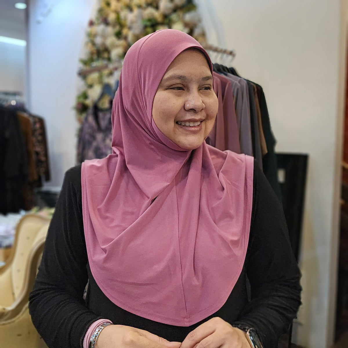 Tudung Ixora (Lycra)