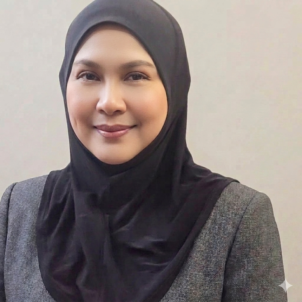 Black Lycra Tudung Munawwarah