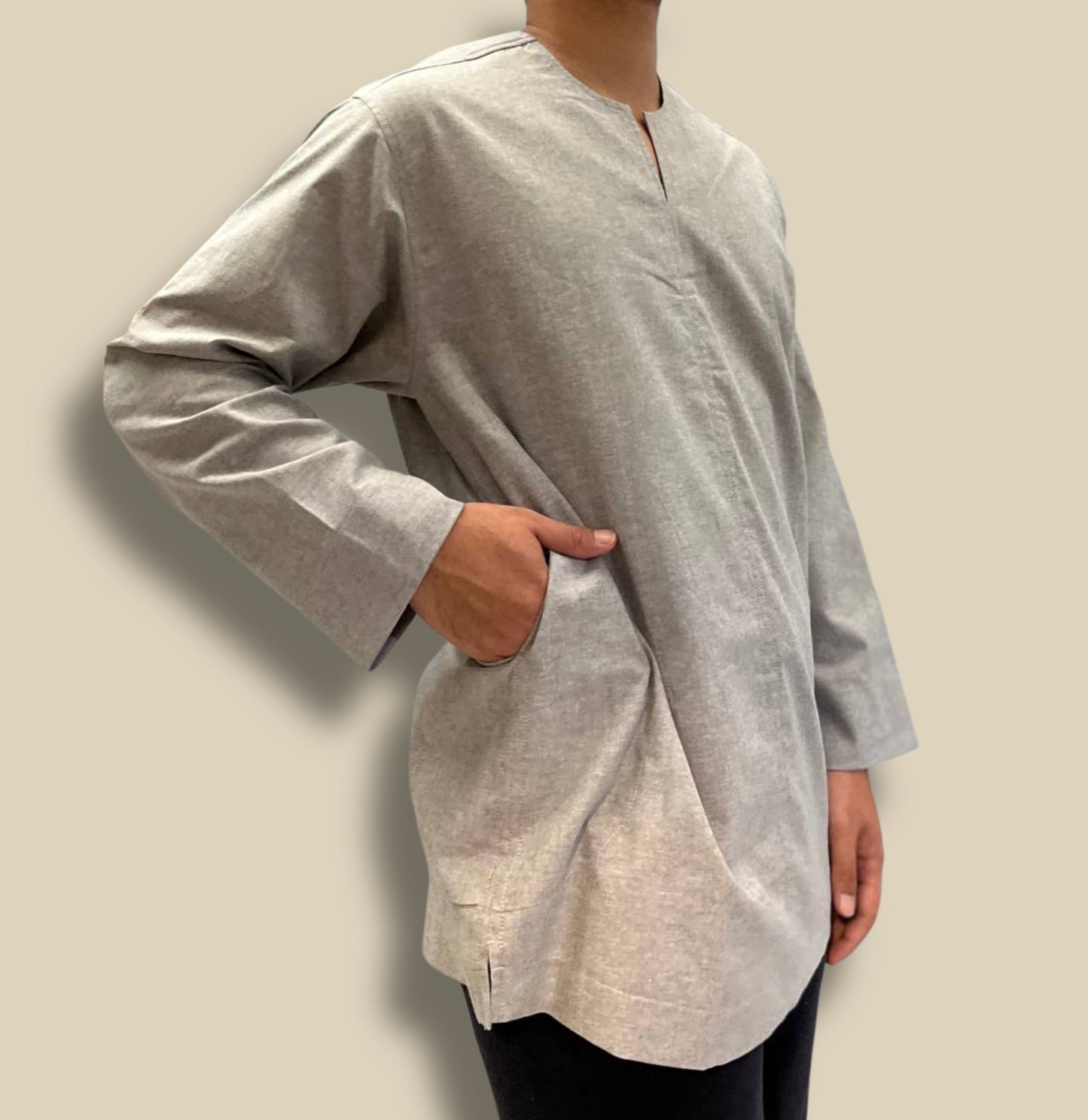 MunawwarahMen Baju Melayu Cotton Top