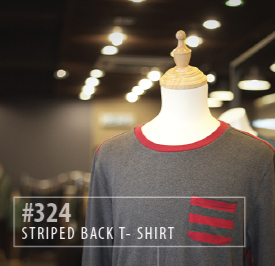 Striped Back Long Sleeve T-shirt