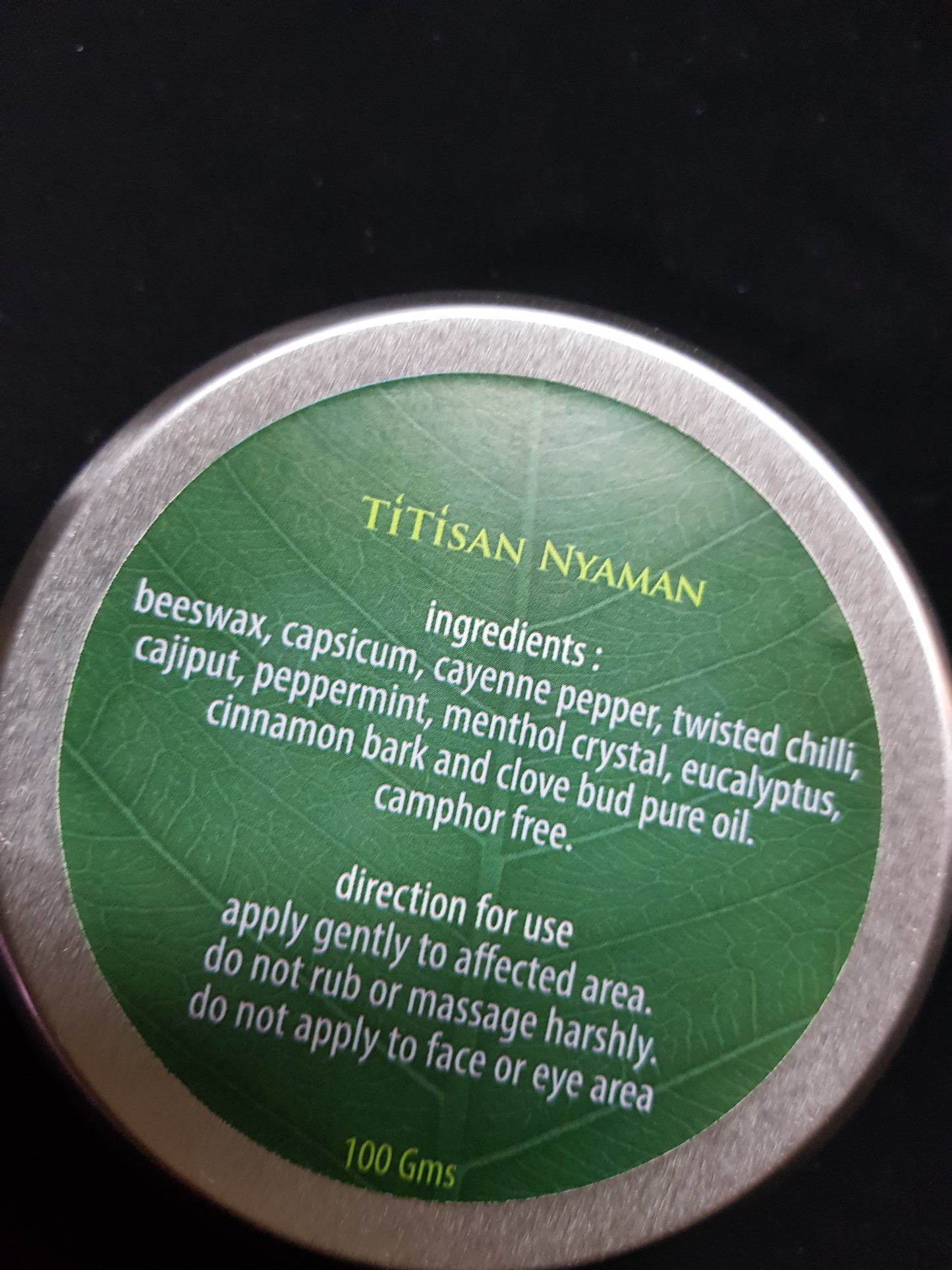 TitisanNyaman™ balm