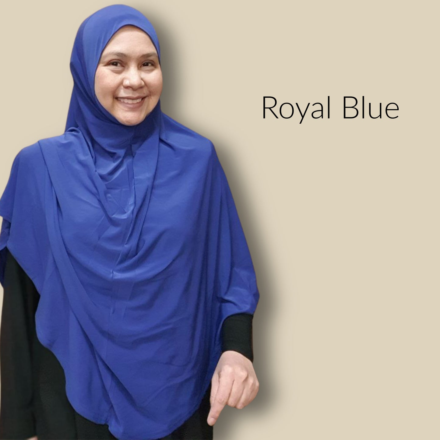 Tudung Haji Plain Lycra