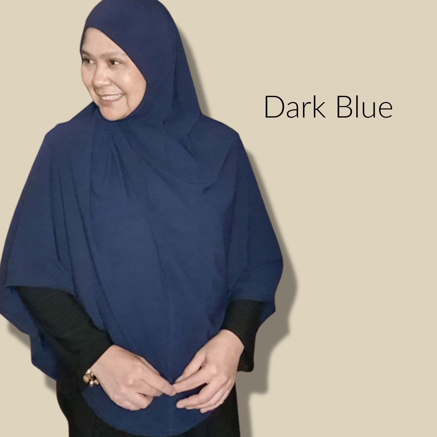 Tudung Haji Plain Lycra