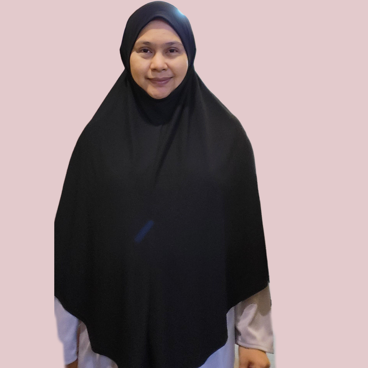 Tudung Haji Plain Lycra